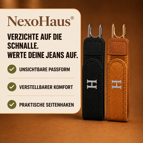 NexoHaus Schnallenloser Gürtel