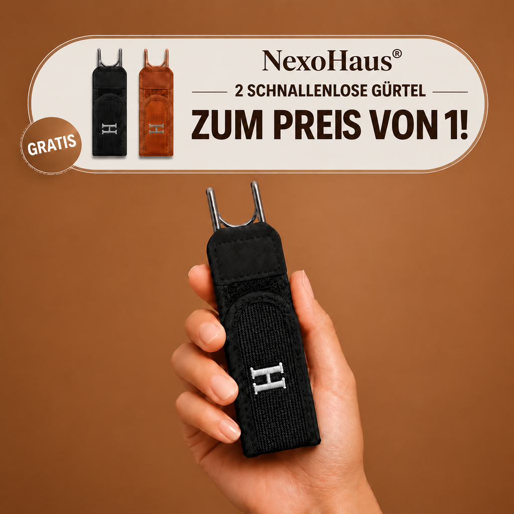 NexoHaus Schnallenloser Gürtel