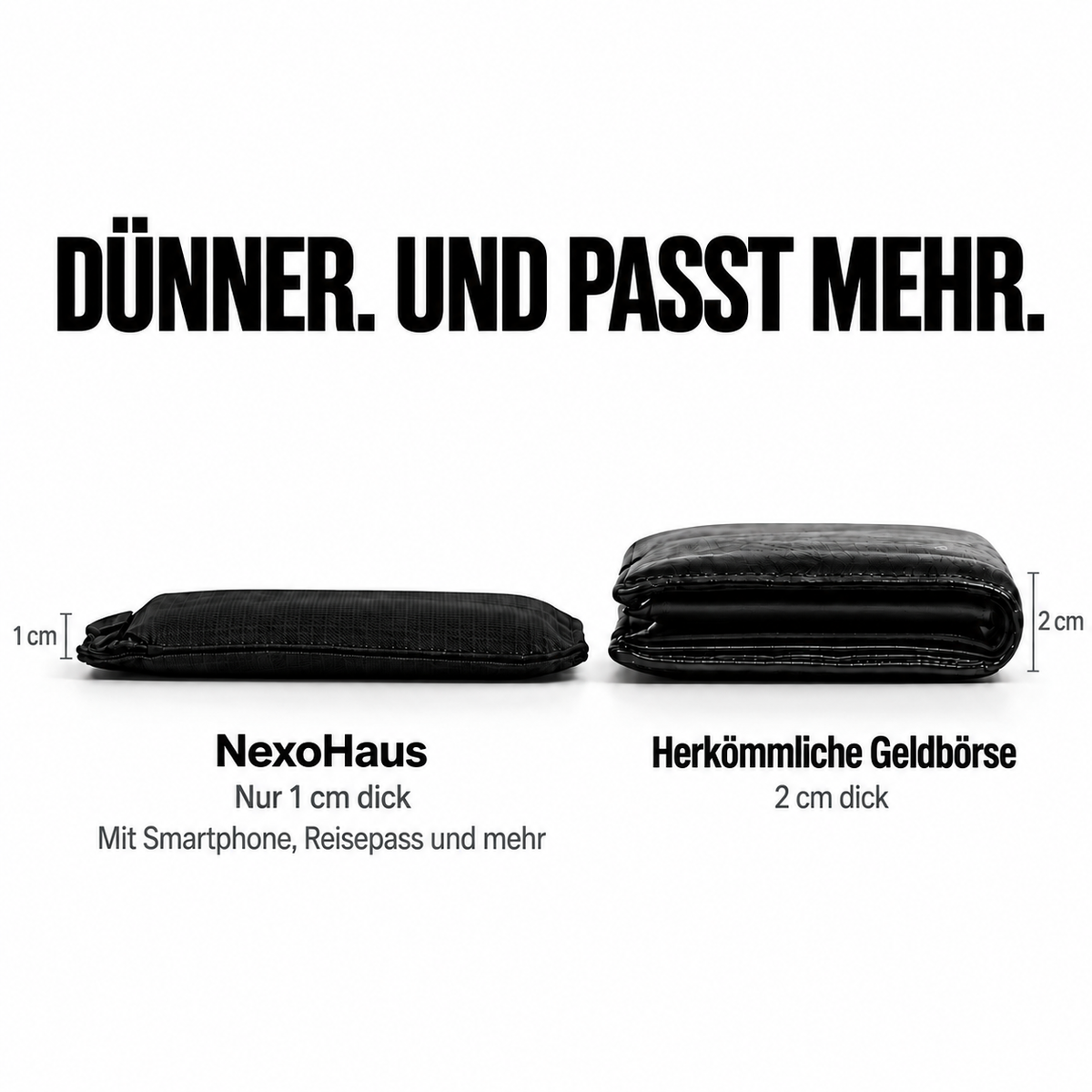 NexoHaus Versteckte Gürteltasche