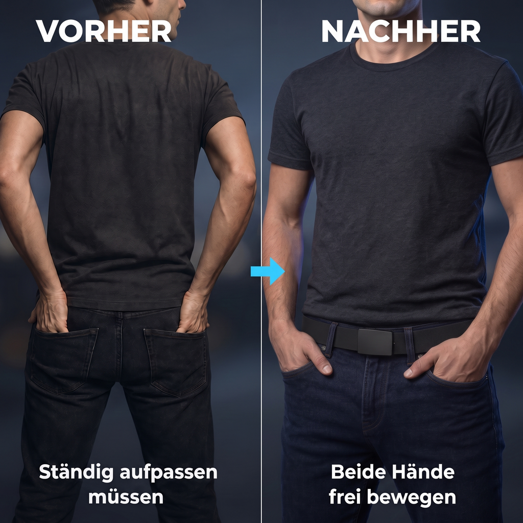 Sicherheitsgürtel mit Geheimfach