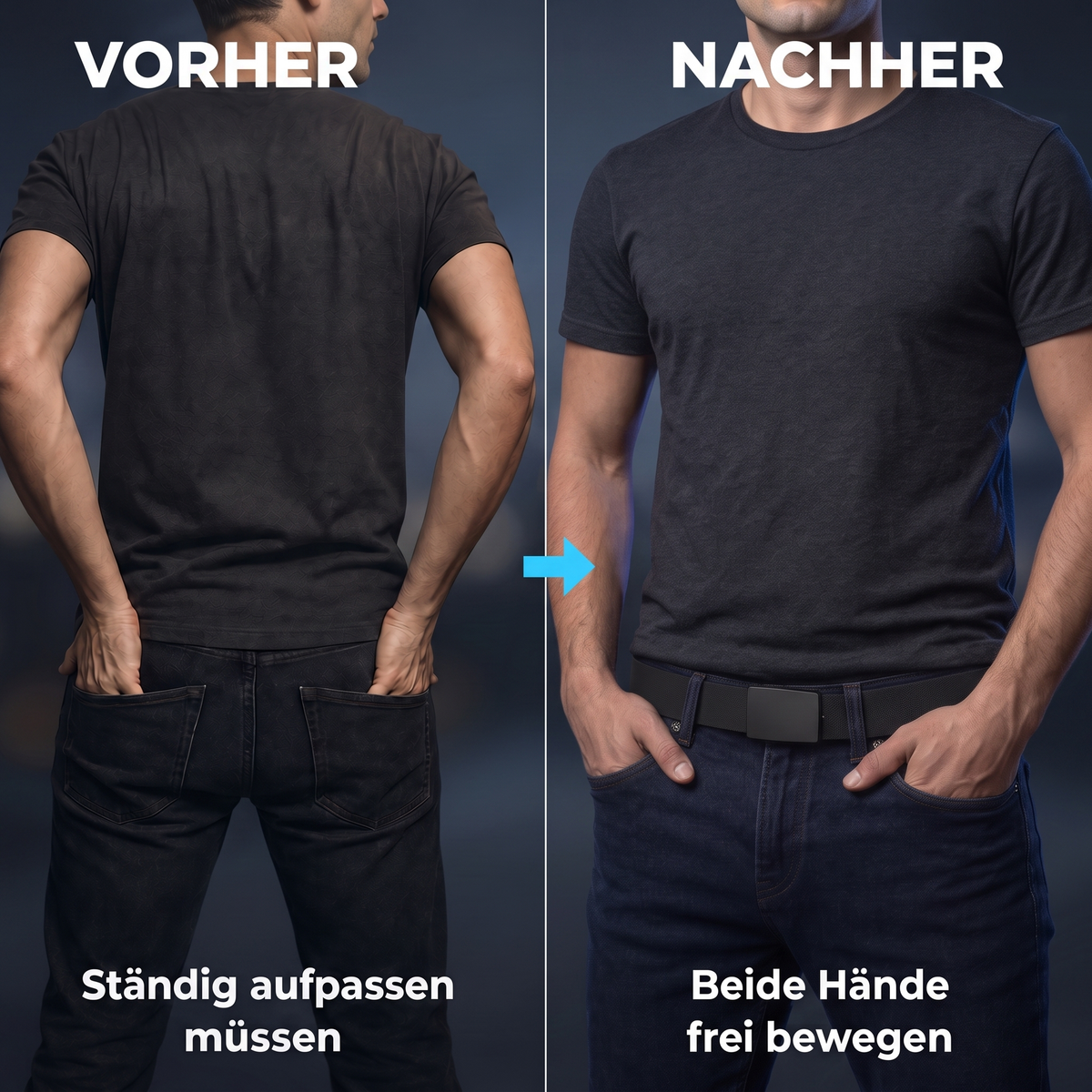 Sicherheitsgürtel mit Geheimfach
